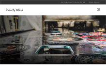 Tablet Screenshot of county-glass.co.uk